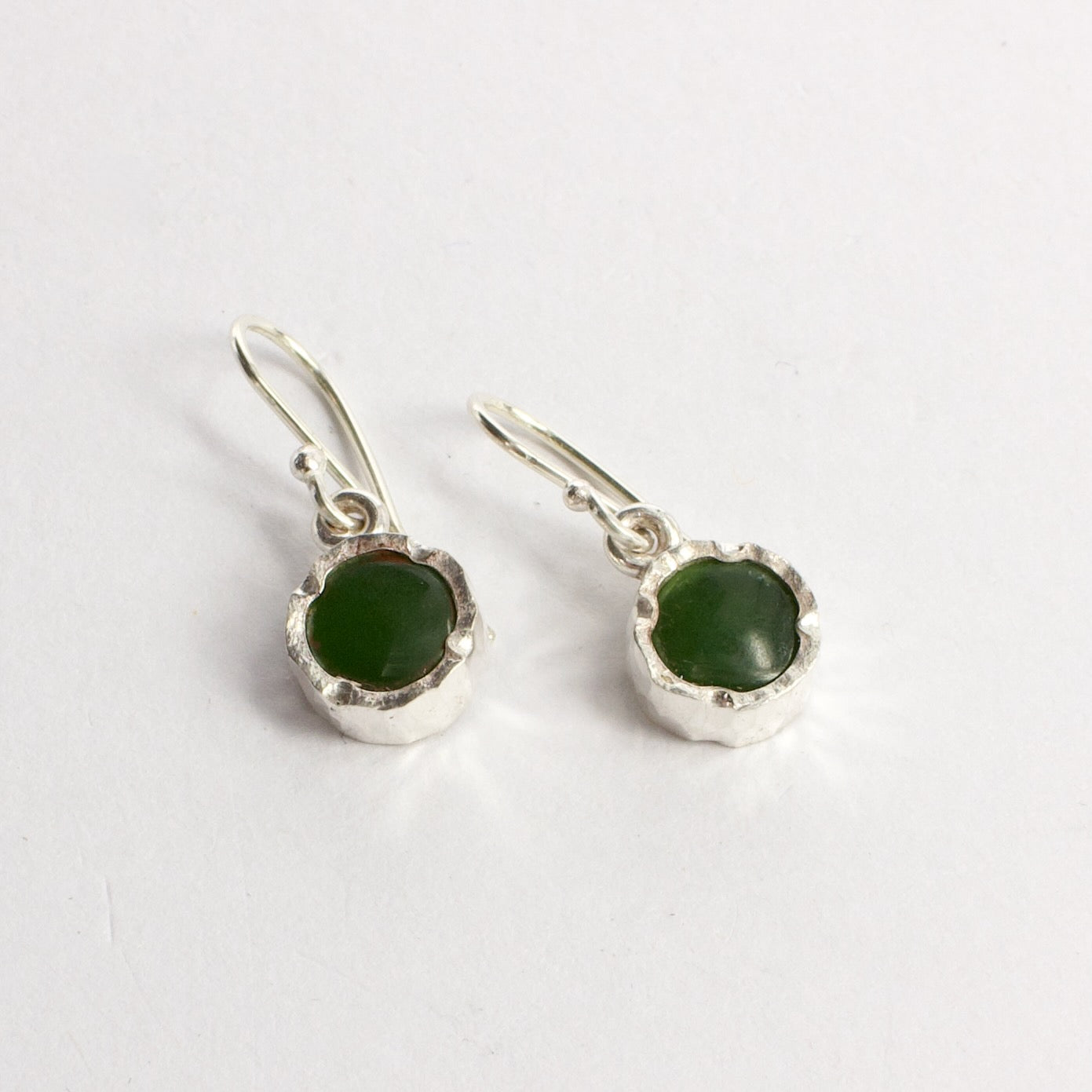 DM359C: Pounamu earrings - small