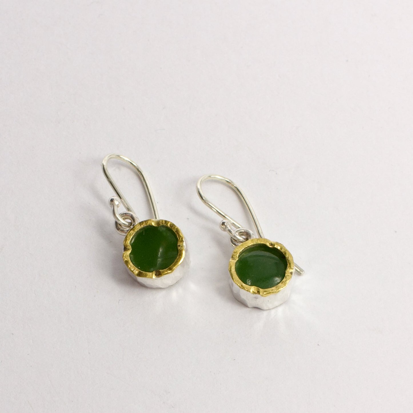 DM360C: Pounamu earrings - small