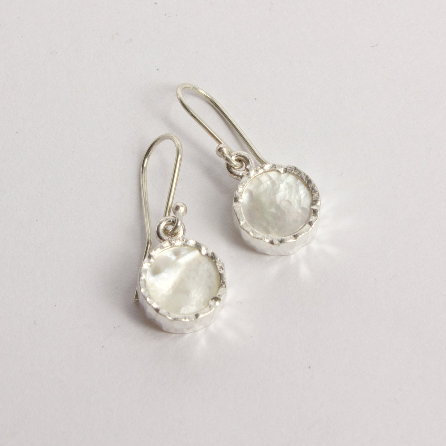 DM411C: Mother of Pearl earrings