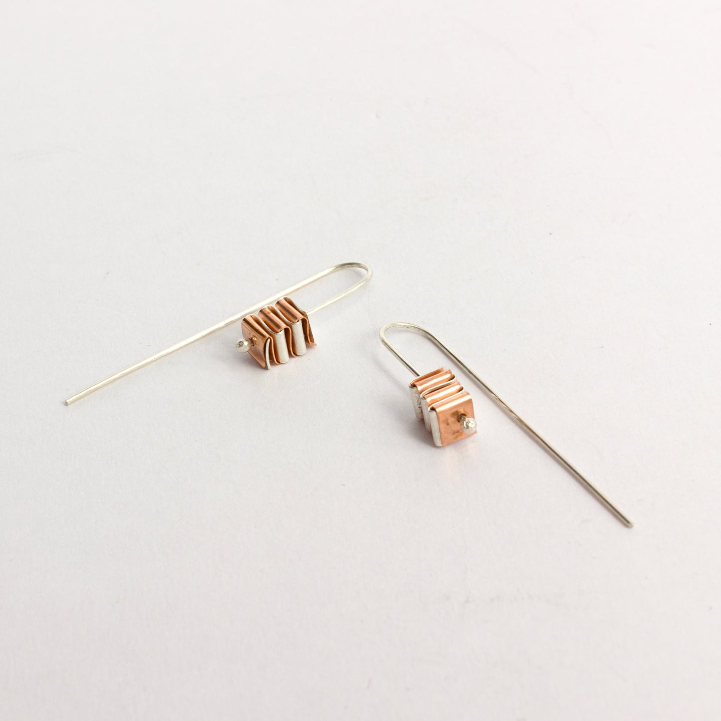 HA14: Origami earrings - 3 fold