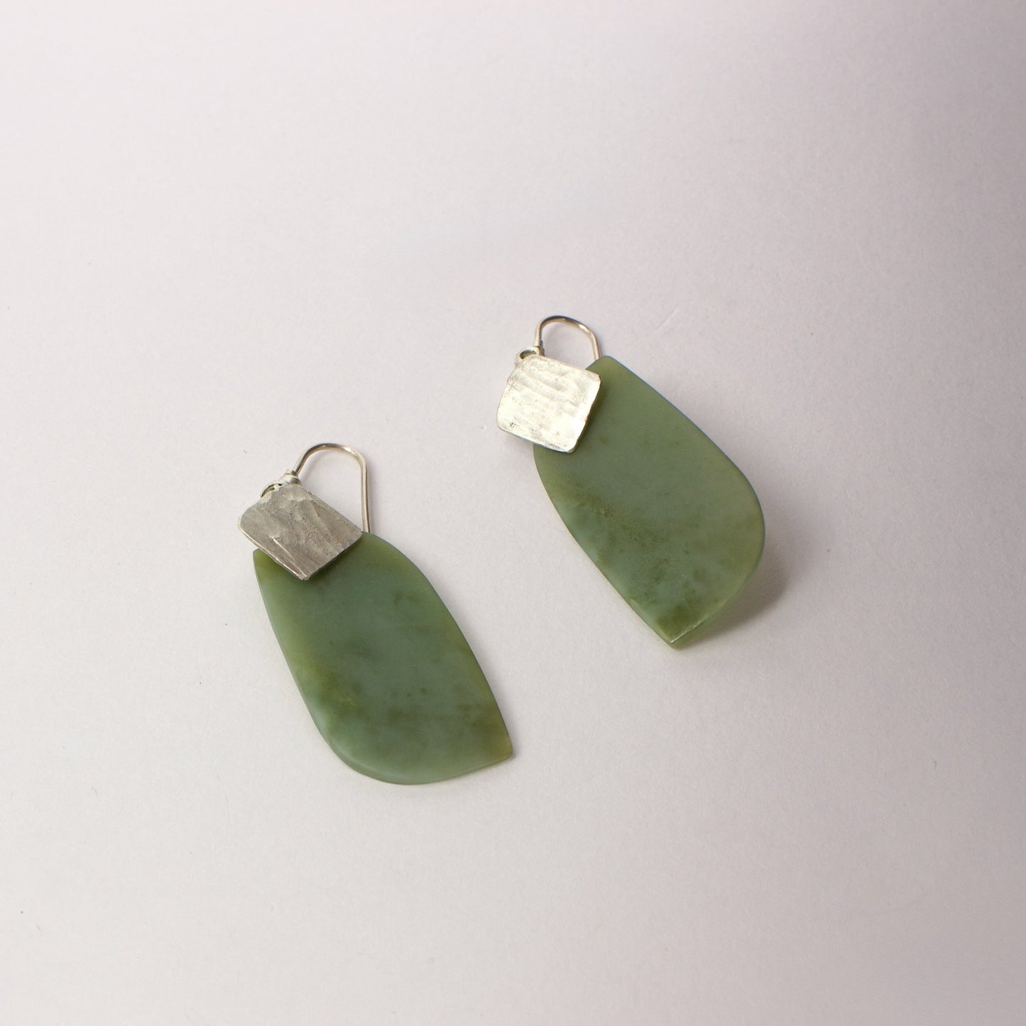 JMR259: Pounamu earrings