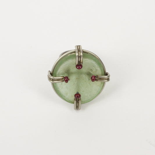 NA189: Sea glass ring