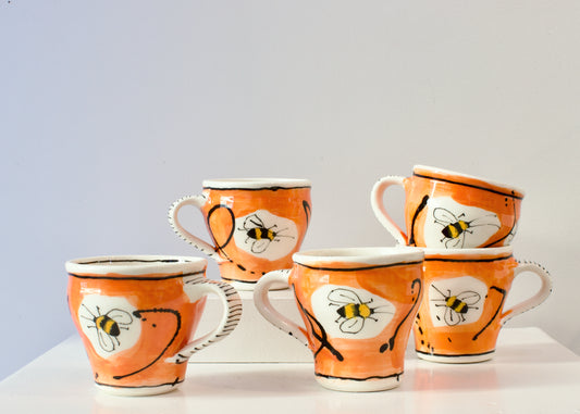 PH: Orange bee cups