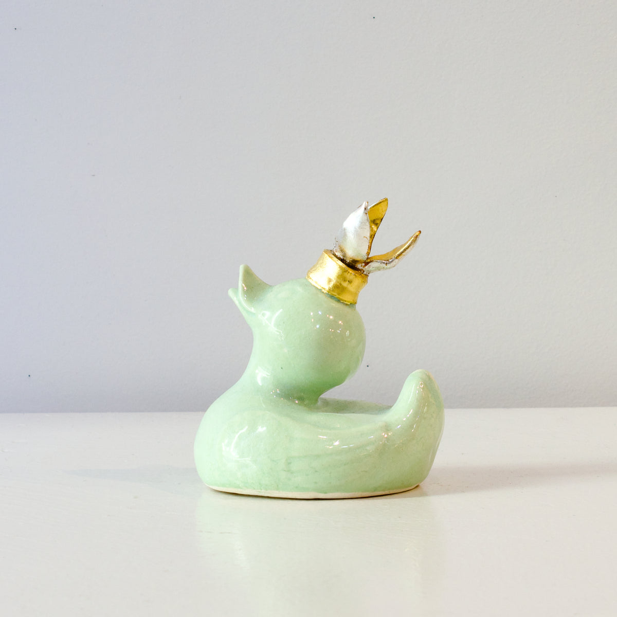 NML273: King Ducky - celadon green