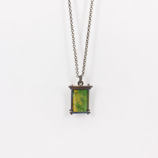 NA99: Marsden jade and titanium pendant