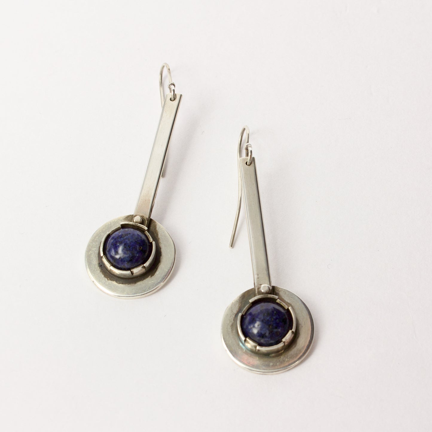 NG82: Lapis lollipop earrings
