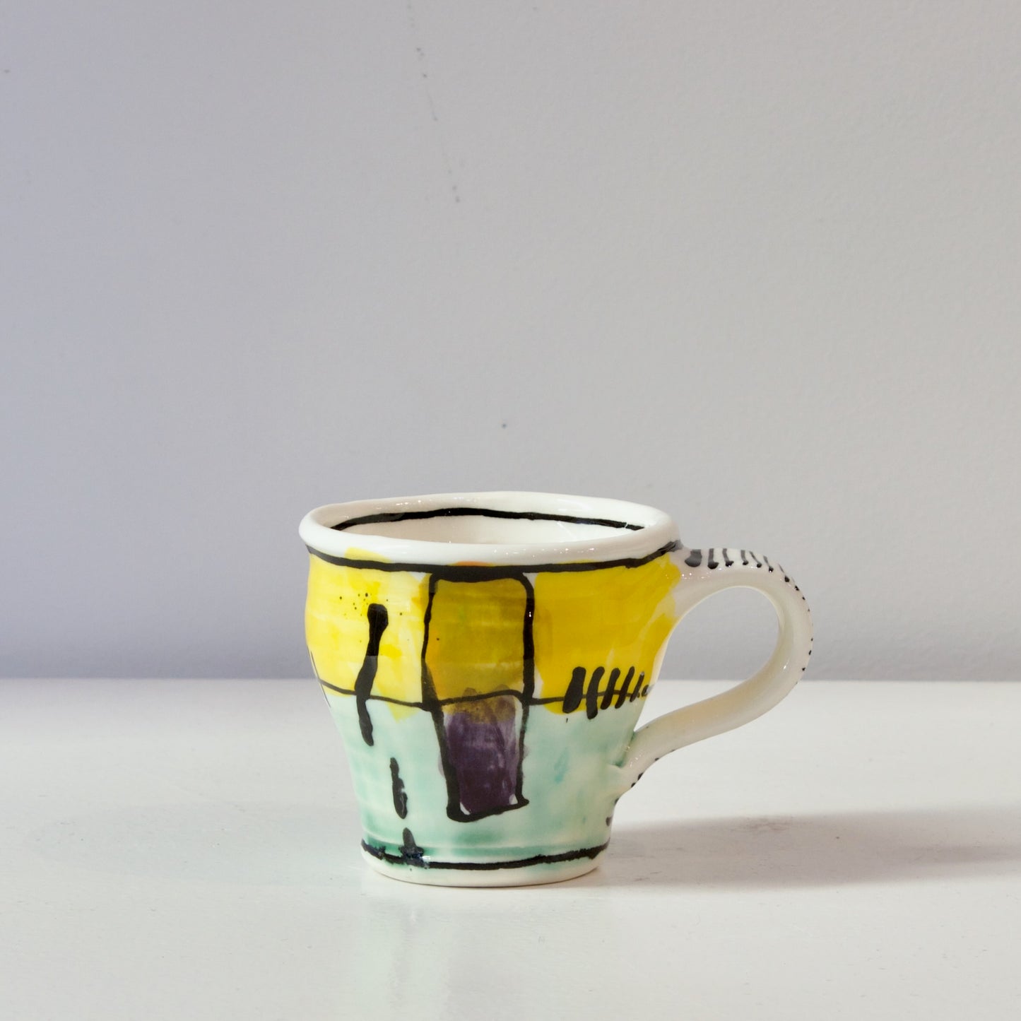 PH: Abstract demitasse stitch cup