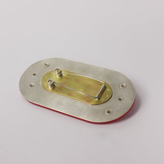 RK78: Inner landscape I brooch