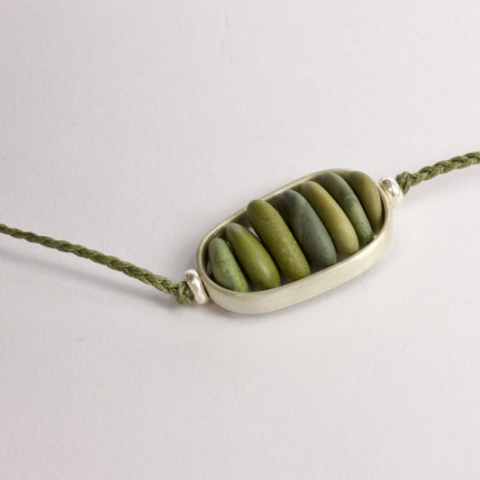 ACT491: Silver cell pendant
