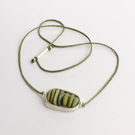 ACT491: Silver cell pendant
