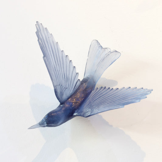 LJ: Bellbird/Korimako - steel blue