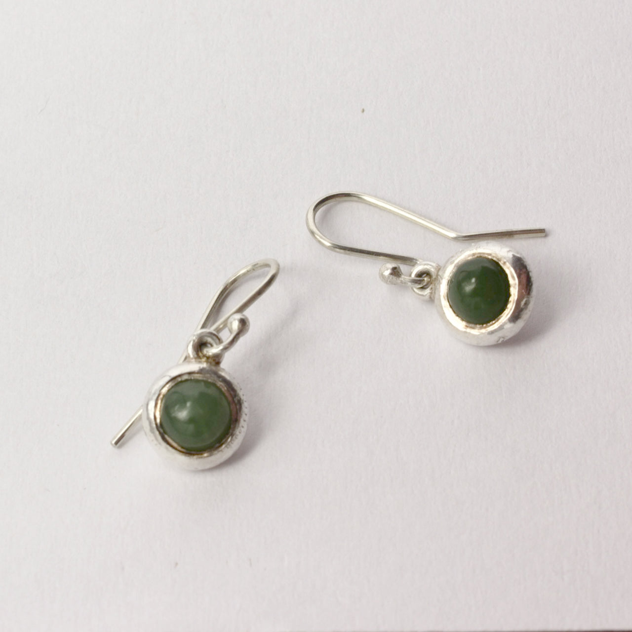 DM170C: Pounamu ingot drop earrings