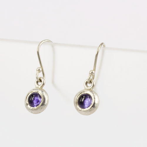 DM210C: Iolite ingot earrings