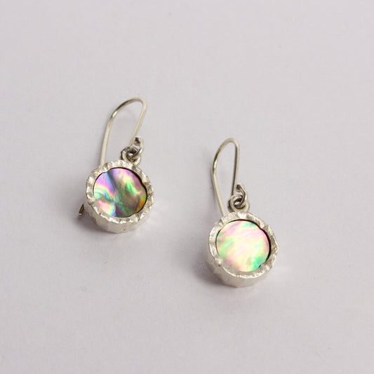 DM251C: Pāua shell earrings