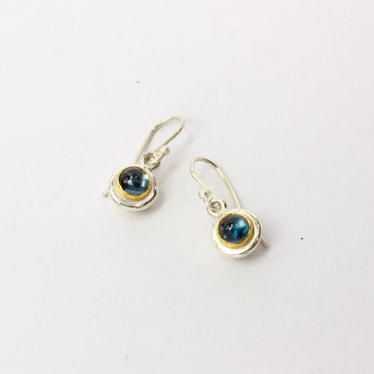 DM299C: Topaz drop earrings