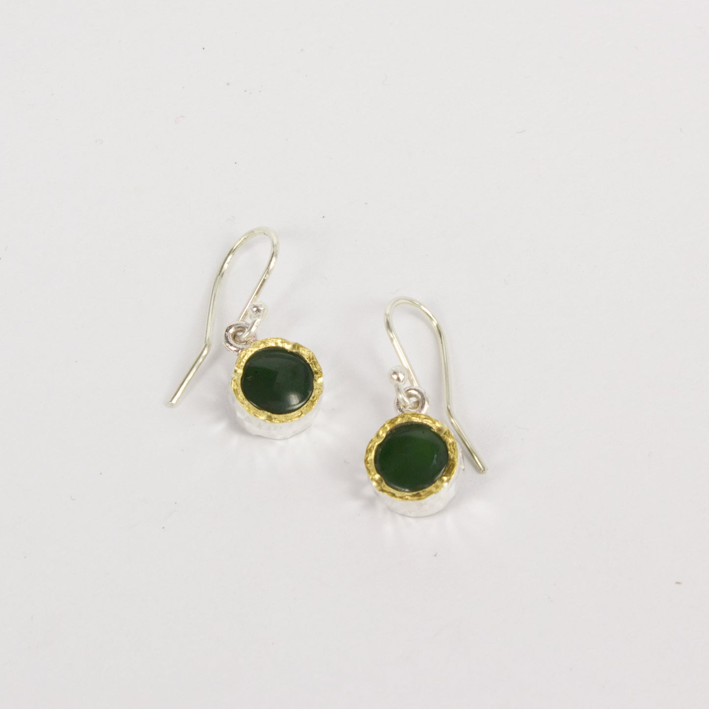 DM409C: Pounamu earrings - small