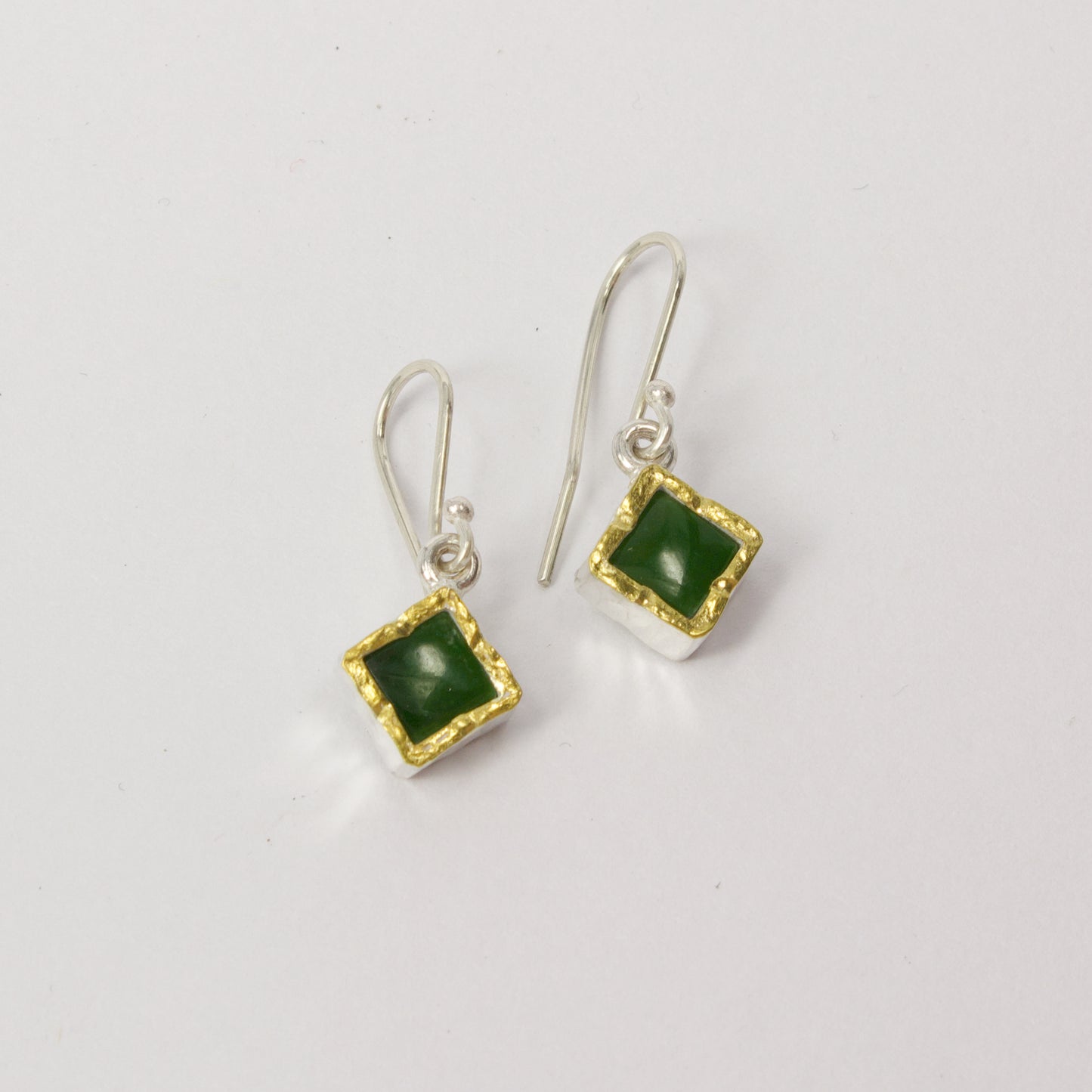 DM410C: Pounamu earrings