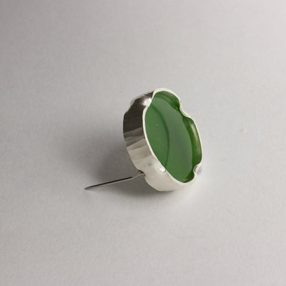 DM420: Pounamu brooch