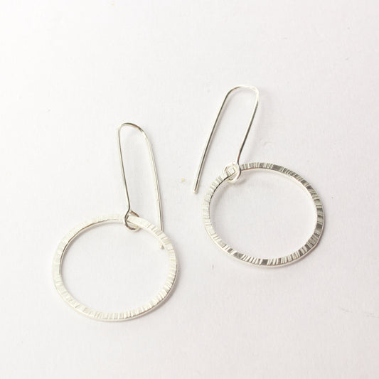 FS309: Little Sister hoop earrings