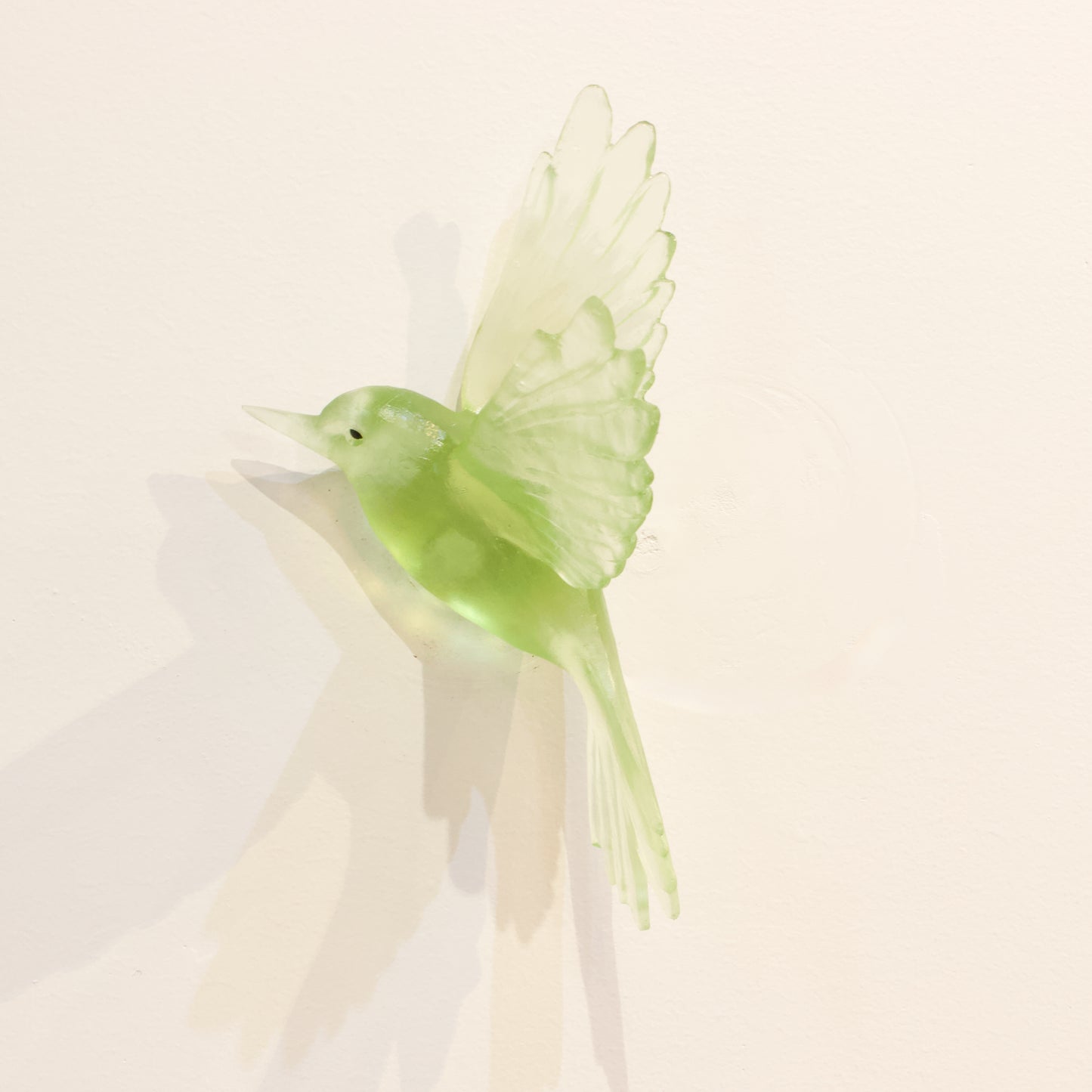LJ: Fernbird/Mātātā - pale olive green