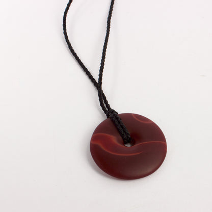 GSM33: Pi disc - scarlet red