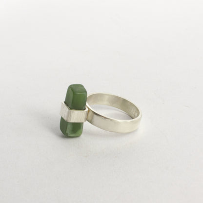 HA01: Down to earth pounamu ring