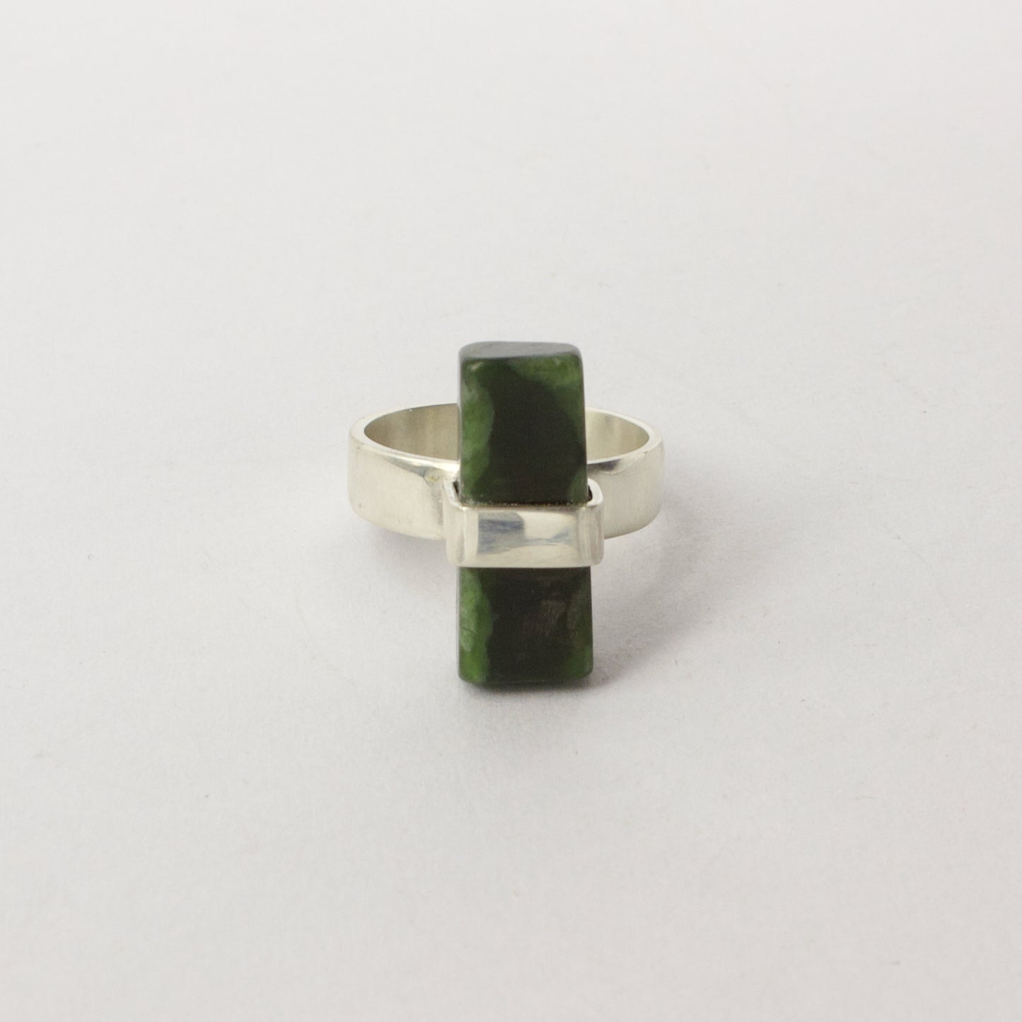 HA02: Down to earth pounamu ring