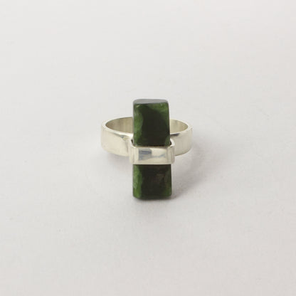 HA02: Down to earth pounamu ring