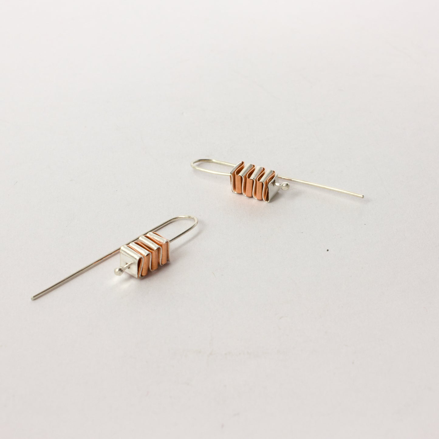 HA13: Origami earrings - 4 fold