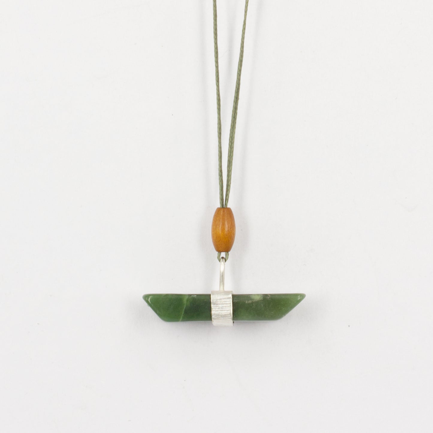 HA28: Down to earth pounamu pendant