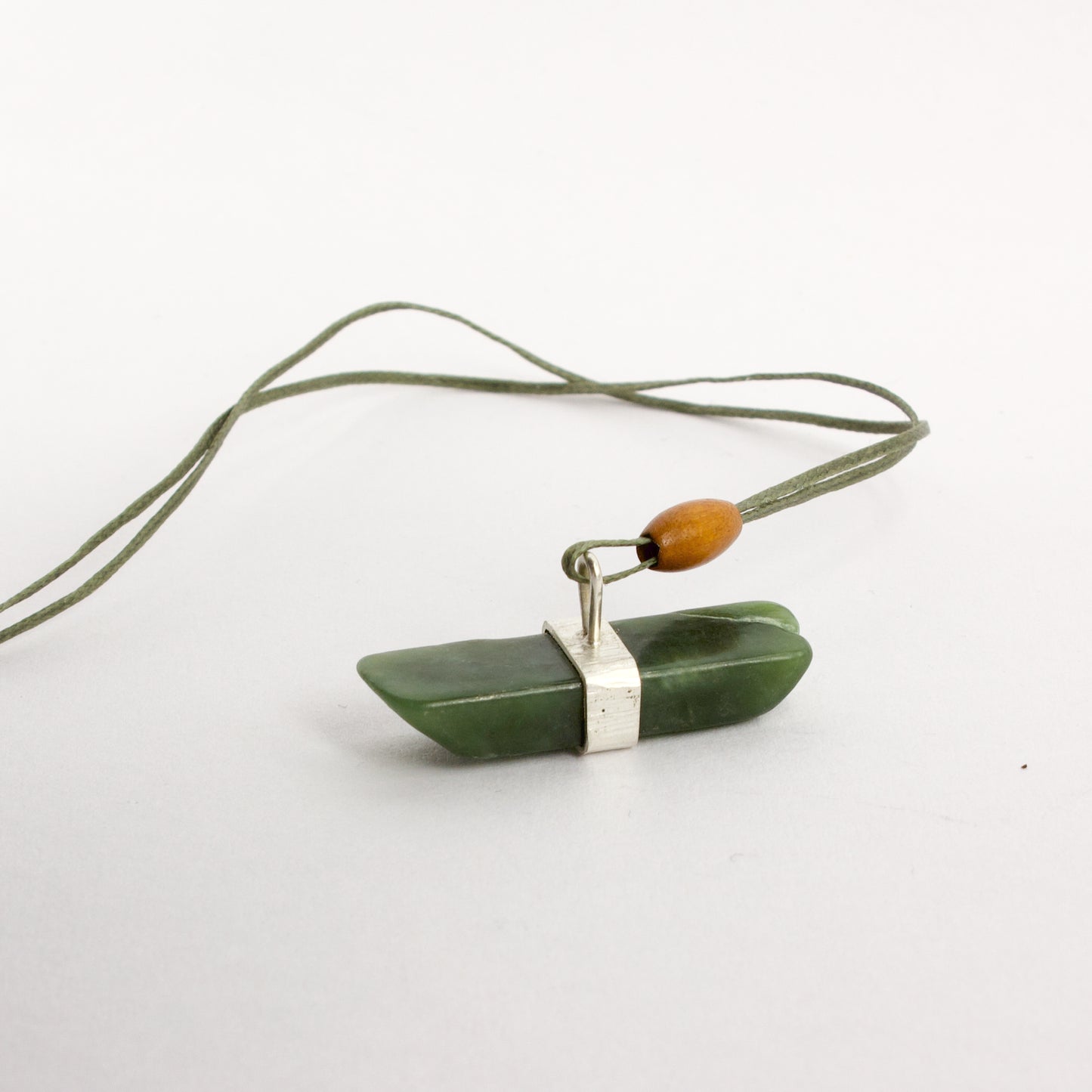 HA28: Down to earth pounamu pendant