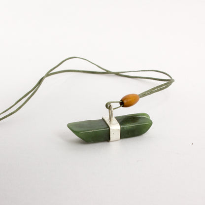 HA28: Down to earth pounamu pendant