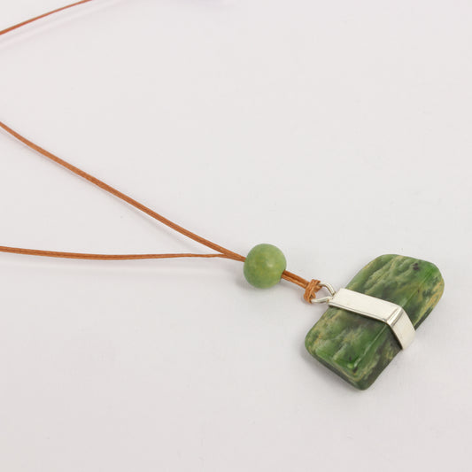 HA29: Down to earth pounamu pendant