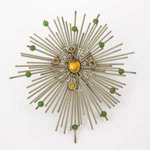 NA185: Starburst brooch