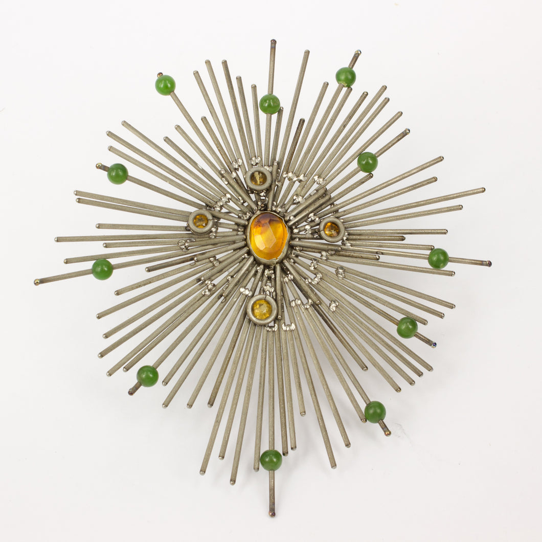 NA185: Starburst brooch