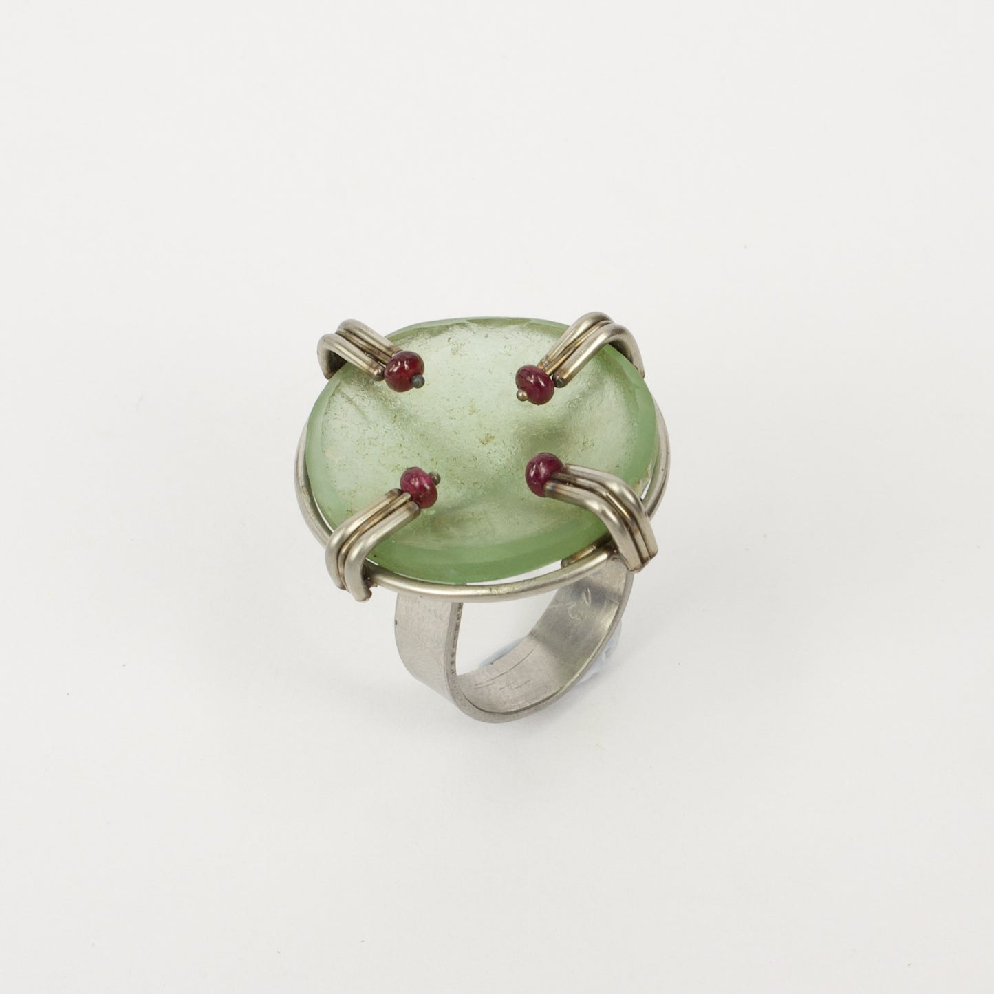 NA189: Sea glass ring