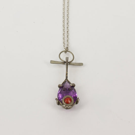 NA188: Amethyst pendant