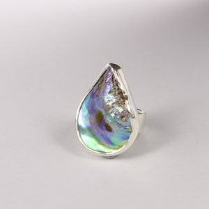 RW330: Paua blister ring