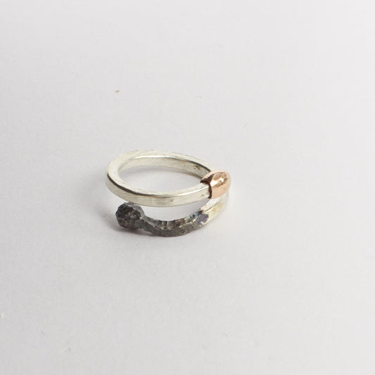 DM: Burnt and live matchstick ring