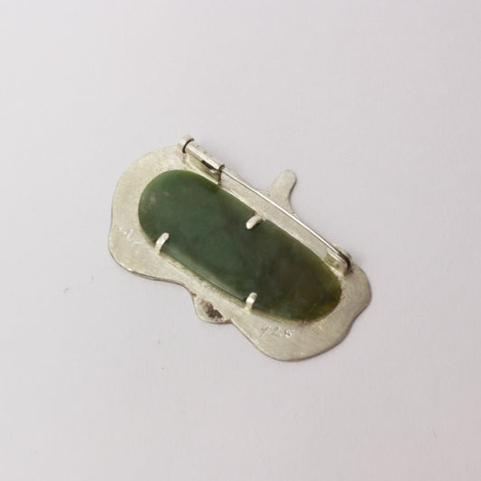 JMR266: Pounamu brooch