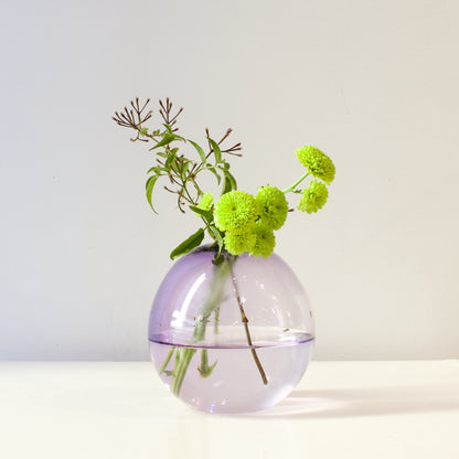 LJ: Bubble bud vase - purple