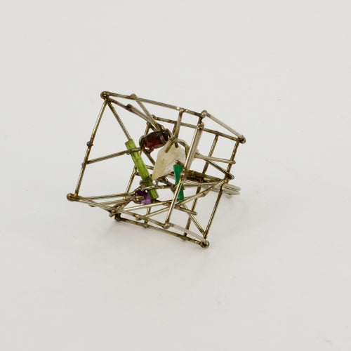 Neil Adcock: Webbed cube ring
