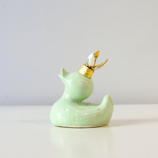 NML273: King Ducky - celadon green