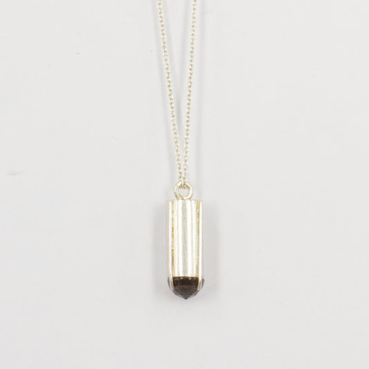 JMU105: Smoky quartz pendant