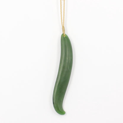 KAJ187: Pounamu kapeu pendant