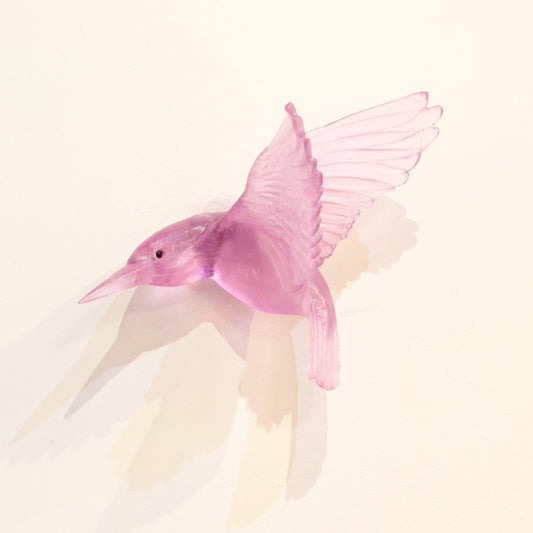 LJ: Kingfisher/Kōtare - fuchsia pink