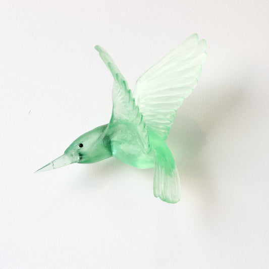 LJ894Q: Kingfisher/Kōtare - pale emerald green