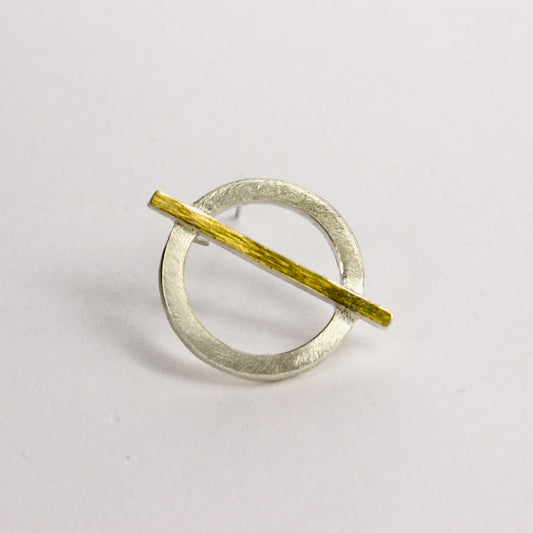 LA121: Saturn brooch
