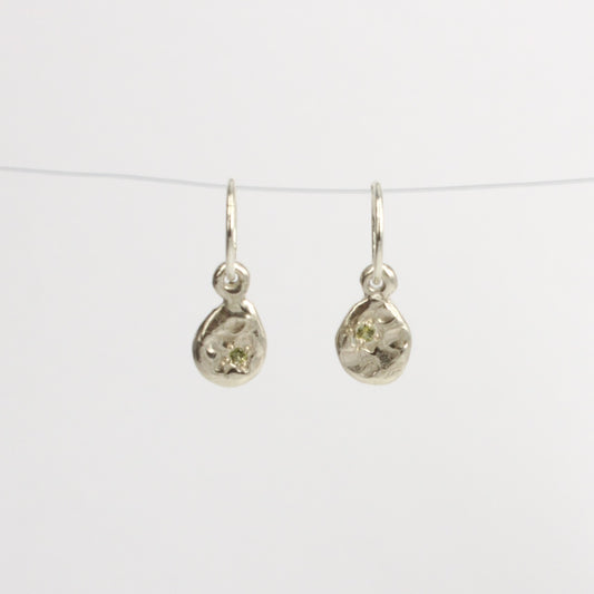 MM24: Sapphire droplet earrings
