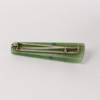 NA112: Pounamu bar brooch